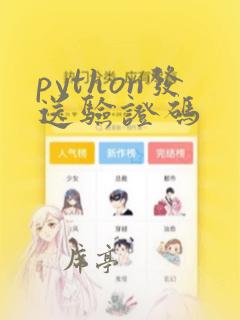 python发送验证码