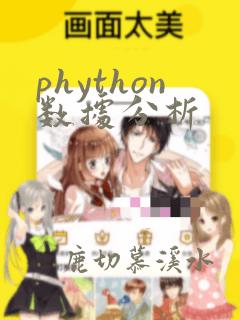 phython数据分析