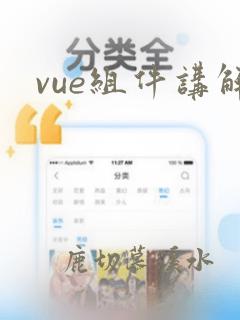 vue组件讲解