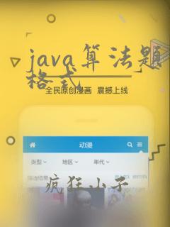 java算法题格式