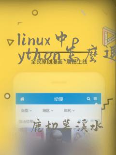 linux中python怎么退出