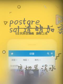 postgresql 透明加密