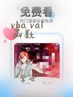 vba val函数