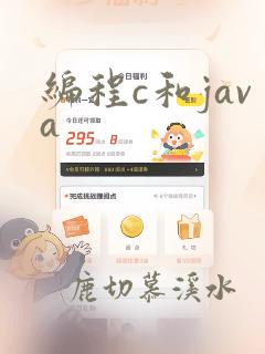 编程c和java
