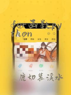 for函数python