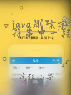 java删除字符串中一段字符串