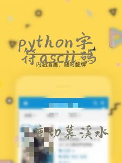 python字符ascii码