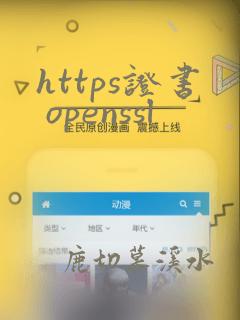 https证书 openssl