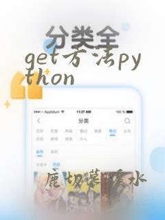 get方法python