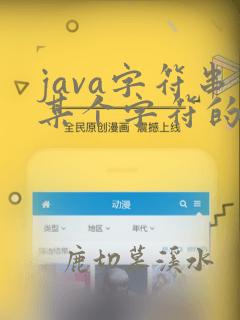 java字符串某个字符的位置
