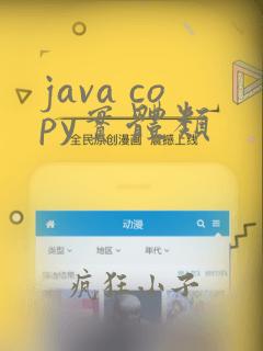 java copy实体类