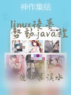 linux后台启动java程序