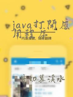 java打开应用程序