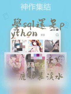 学sql还是python