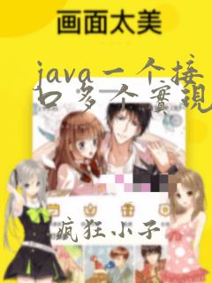 java一个接口多个实现类