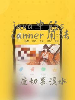 java中的scanner用法