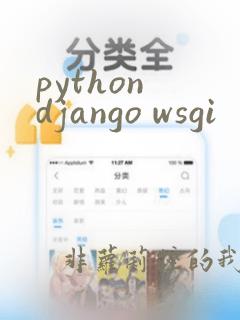 python django wsgi