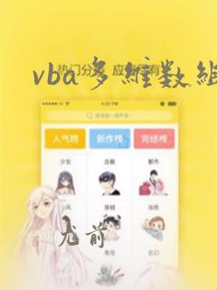 vba多维数组