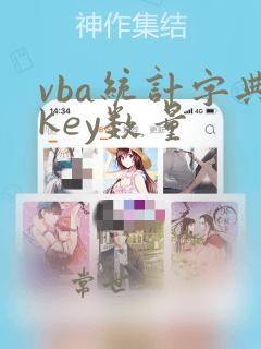 vba统计字典key数量