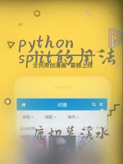 python split的用法