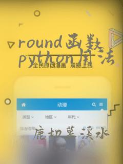 round函数python用法
