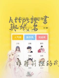 https证书与域名