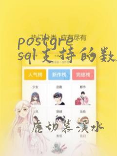 postgresql支持的数据类型