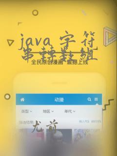 java 字符串转数组