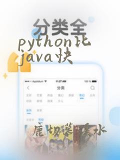 python比java快