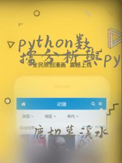 python数据分析与python数据分析
