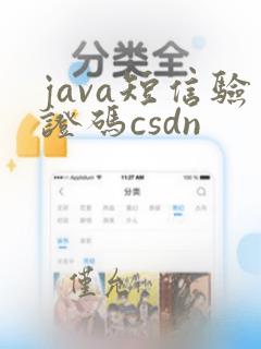 java短信验证码csdn