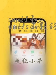 sumif和sumifs函数的使用方法及实例