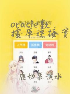 oracle数据库连接实例