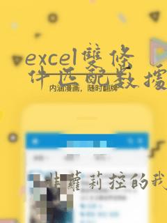 excel双条件匹配数据