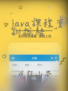 java课程实训总结