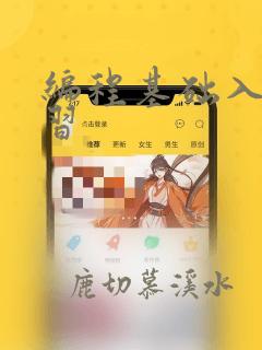编程基础入门学习