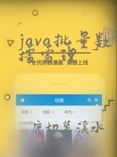 java批量数据处理