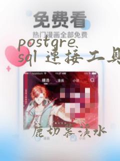 postgresql 连接工具