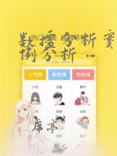数据分析实际案例分析