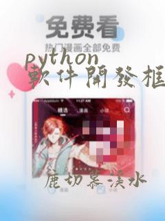 python 软件开发框架