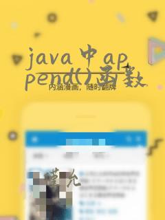 java中append()函数