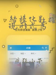 结构化数据的表现形式为