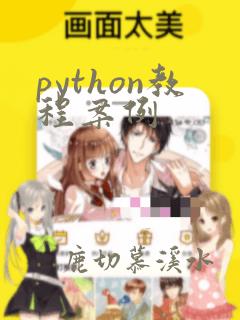 python教程案例