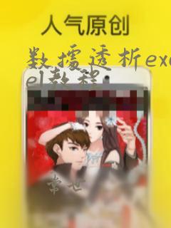 数据透析excel教程