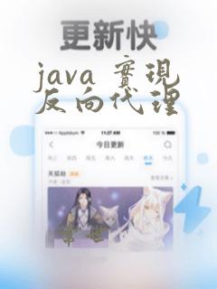 java 实现反向代理