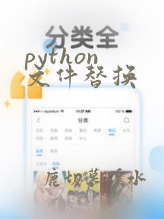 python 文件替换