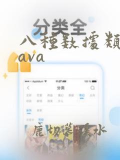 八种数据类型java