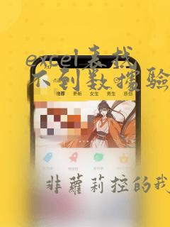 excel表找不到数据验证