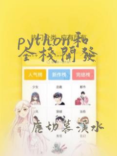 python和全栈开发