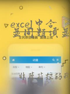 excel中合并同类项并统计重复数量